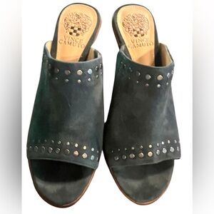 Vince Camuto Teal Studded Women's Shoes